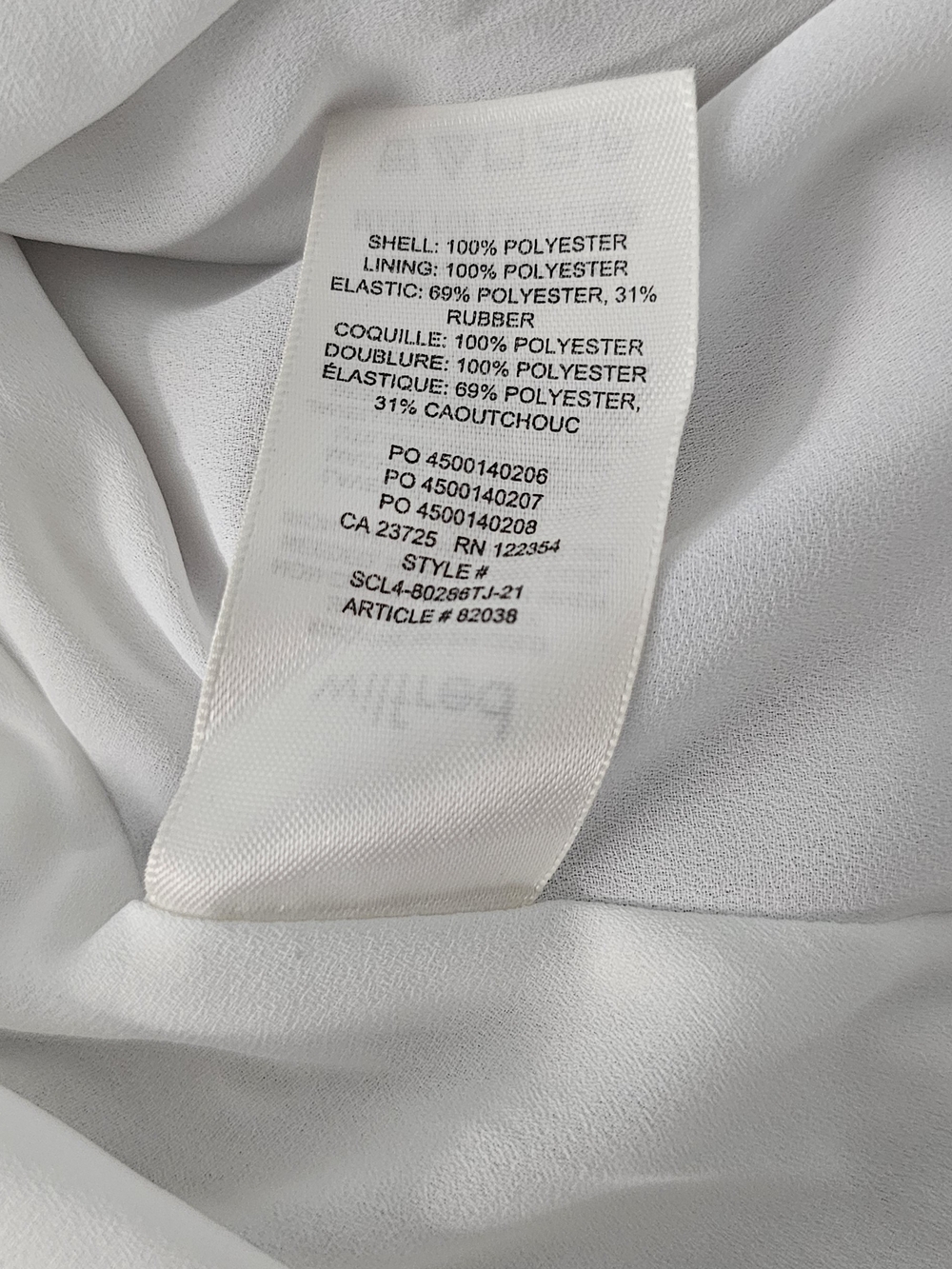 Wilfred White Smocked Ruffle Top - Picture 4 of 4